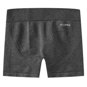 USA Pro Childrens/Kids Seamless Cycling Shorts / Charcoal